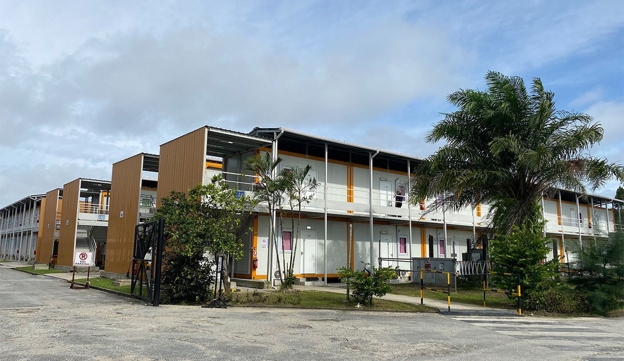 尼日利亚液化天然气项目营地
