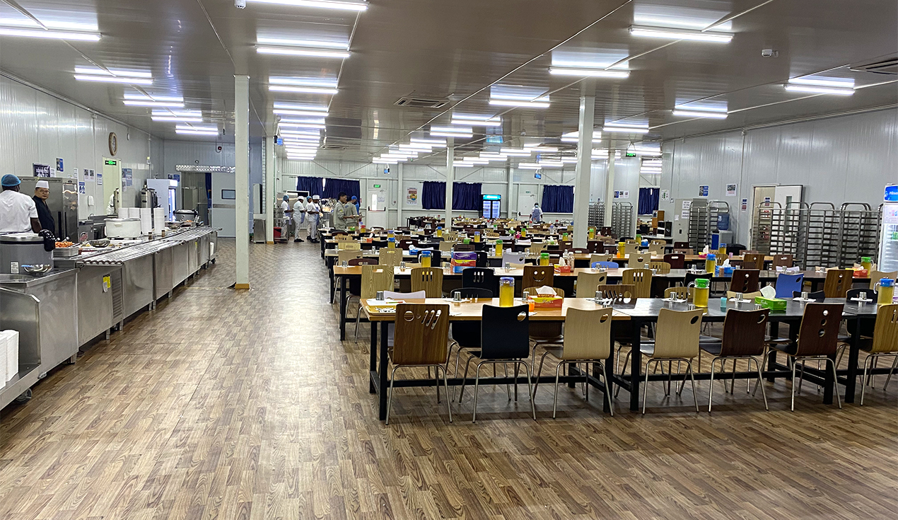 尼日利亚液化天然气项目营地
